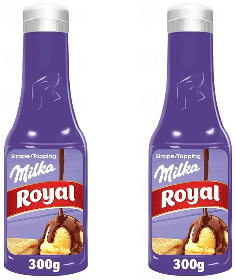 2x300gr Royal Sirope Milka Chocolate con Leche 2x300gr Royal Sirope Milka Chocolate con Leche