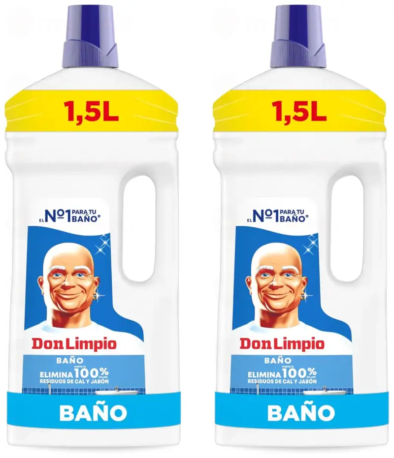 2x1.5L detergente Líquido De Baño Don Limpio 2x1.5L detergente Líquido De Baño Don Limpio