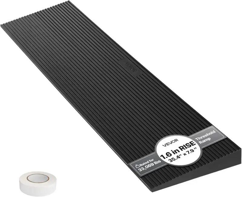 Rampa para silla de ruedas VEVOR 90x4cm Rampa para silla de ruedas VEVOR 90x4cm