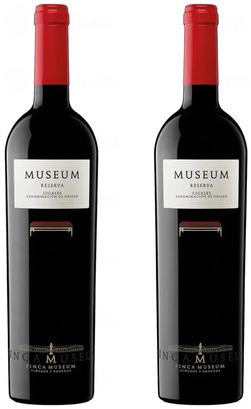 2 botellas Vino Tinto Museum Reserva Cigales 2 botellas Vino Tinto Museum Reserva Cigales