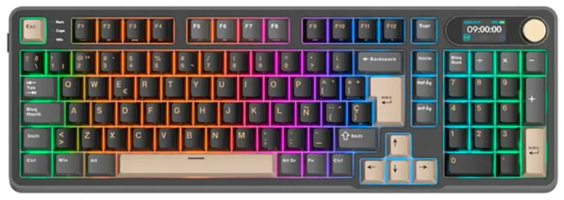 Teclado Royal Kludge RKS98 Light ISO-ES RGB Teclado Royal Kludge RKS98 Light ISO-ES RGB
