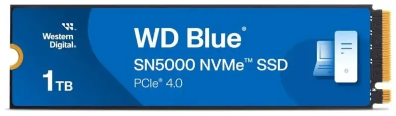 NVMe Gen4 WD Blue SN5000 1TB NVMe Gen4 WD Blue SN5000 1TB
