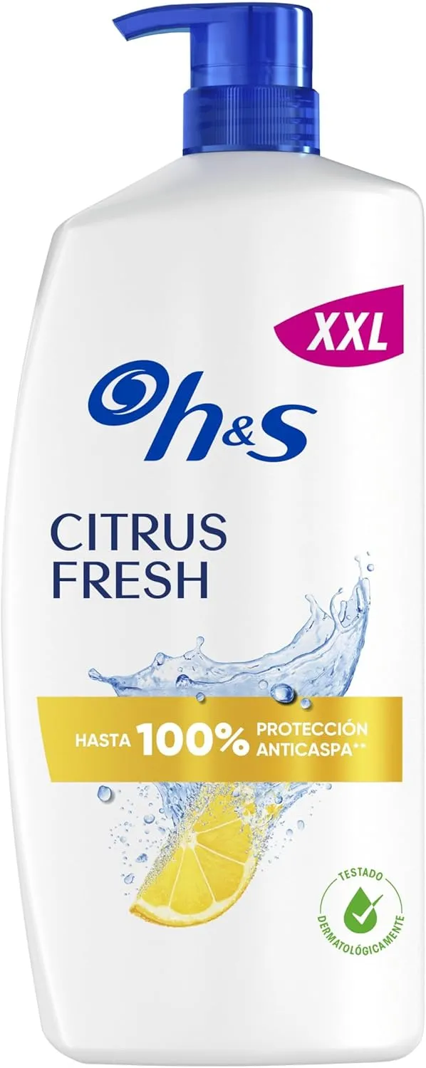 1L Champú Anticaspa H&S Citrus Fresh 1L Champú Anticaspa H&S Citrus Fresh