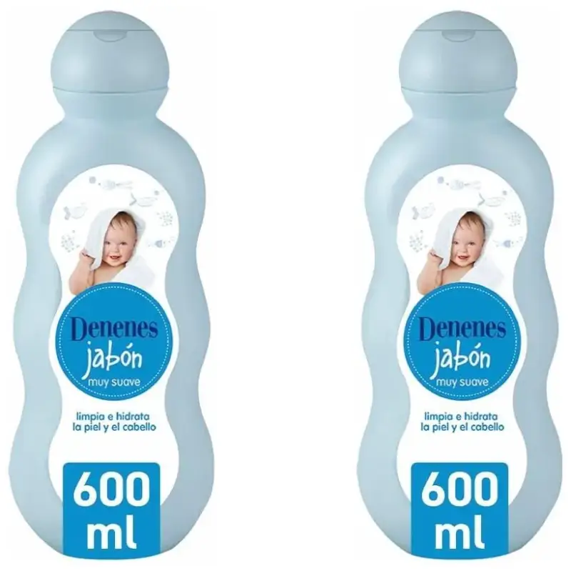 2x600ml Gel Champú con Karité y Petit Grain Denenes 2x600ml Gel Champú con Karité y Petit Grain Denenes