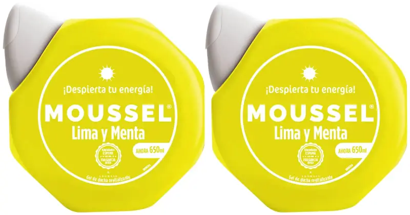 2x650ml Gel Moussel lima y menta 2x650ml Gel Moussel lima y menta
