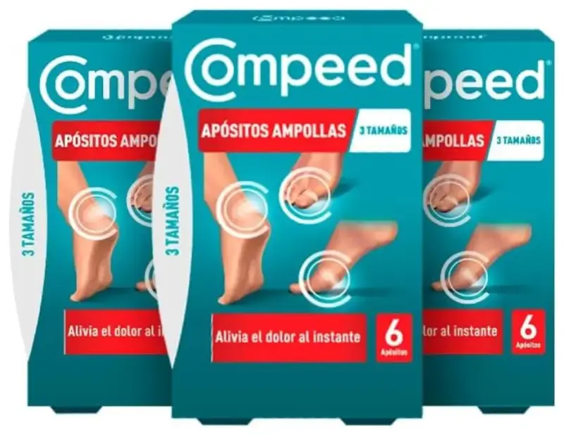 18x COMPEED Ampollas anti rozaduras 18x COMPEED Ampollas anti rozaduras