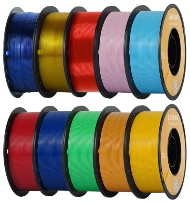 10 Kg Filamento Multicolor PETG 1,75mm Kingroon 10 Kg Filamento Multicolor PETG 1,75mm Kingroon