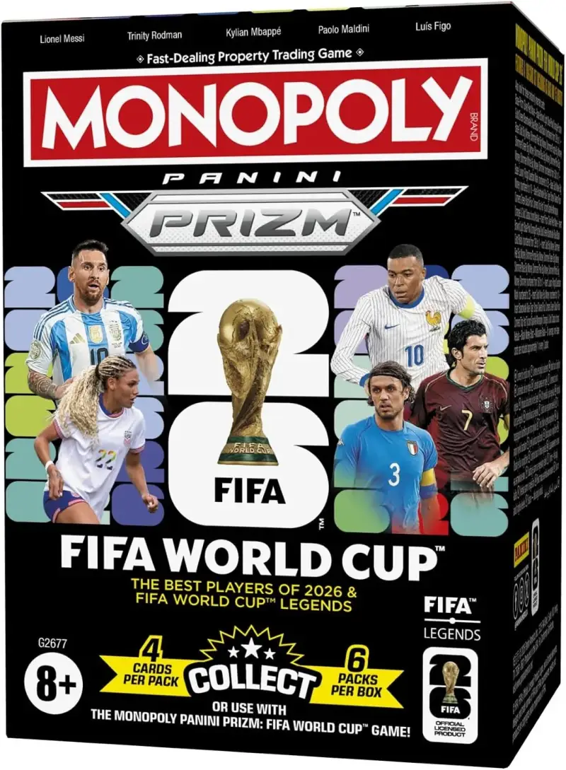 Monopoly Panini Prizm: Copa Mundial de la FIFA Monopoly Panini Prizm: Copa Mundial de la FIFA