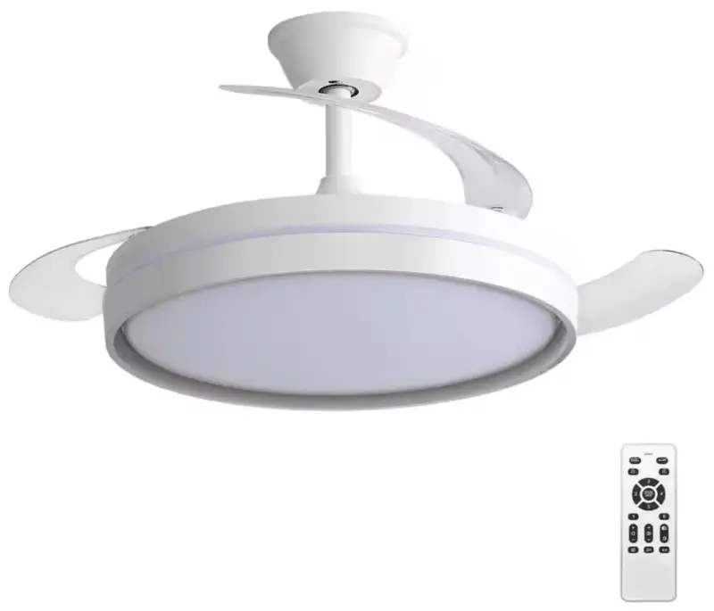 Ventilador 30 W + luz 60W 5600 lm Ventilador 30 W + luz 60W 5600 lm