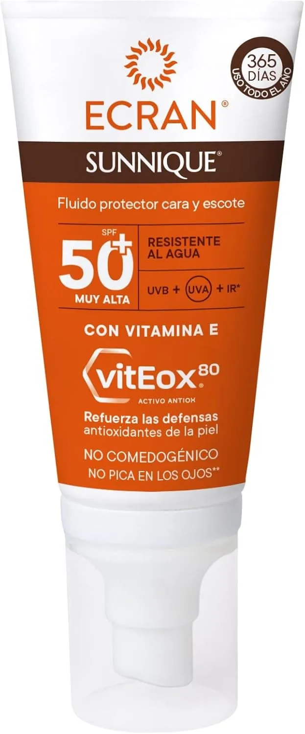 Ecran Sunnique Fluido Protector Solar FPS 50 Ecran Sunnique Fluido Protector Solar FPS 50