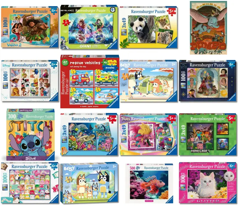 Recopilación de puzzles Ravensburger Recopilación de puzzles Ravensburger