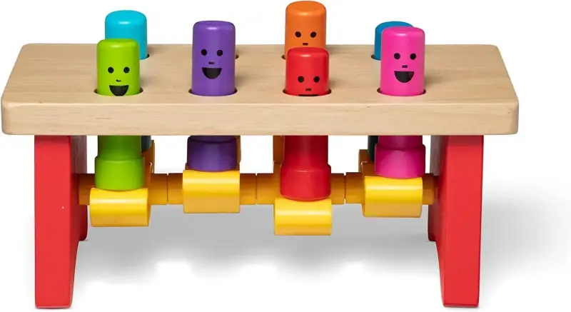 Melissa & Doug Banco de Trabajo para martillear Melissa & Doug Banco de Trabajo para martillear