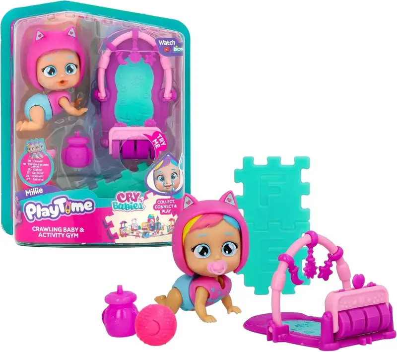 Bebés Llorones Playtime Gimnasio de Actividades de Millie Bebés Llorones Playtime Gimnasio de Actividades de Millie