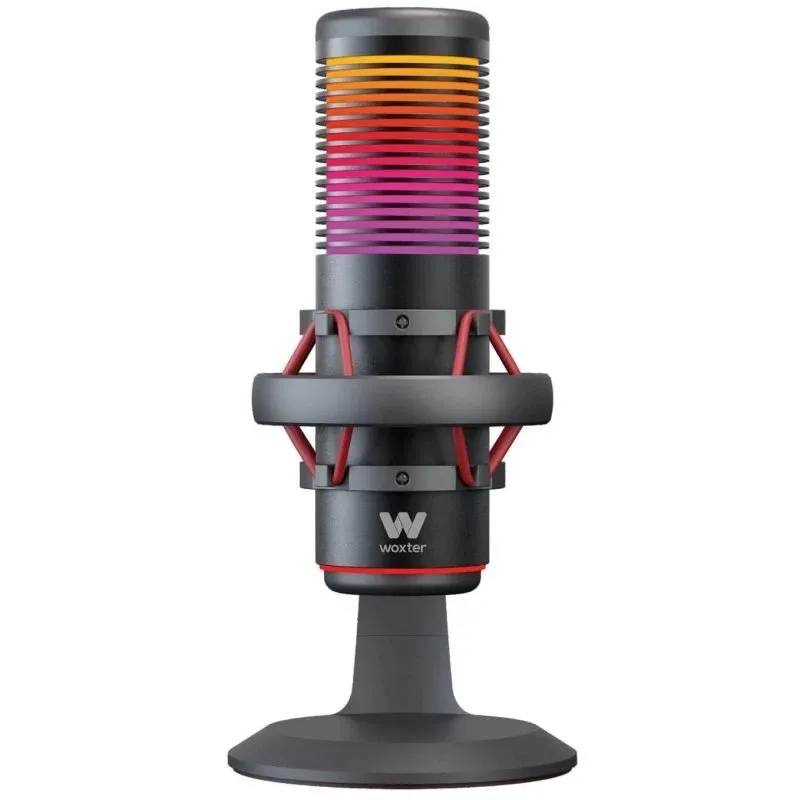 Micrófono condensador Woxter Mic Studio 70 RGB Micrófono condensador Woxter Mic Studio 70 RGB
