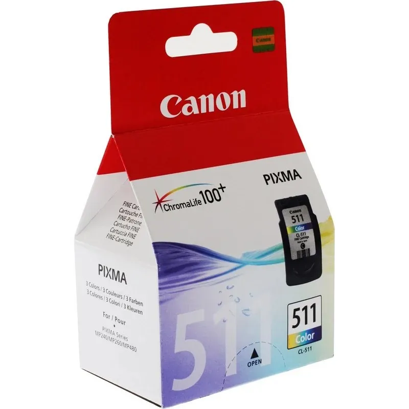 Canon CL-511 Cartucho Color MP240/260/480 Canon CL-511 Cartucho Color MP240/260/480