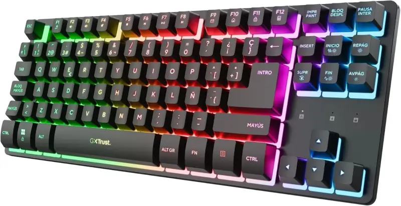 Teclado inalámbrico GXTrust Dothix TKL 80% QWERTY Teclado inalámbrico GXTrust Dothix TKL 80% QWERTY