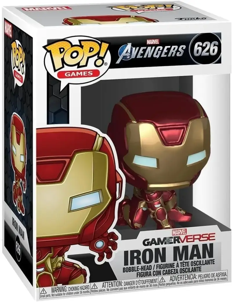 Funko Pop! Marvel: Avengers Game Iron Man Funko Pop! Marvel: Avengers Game Iron Man