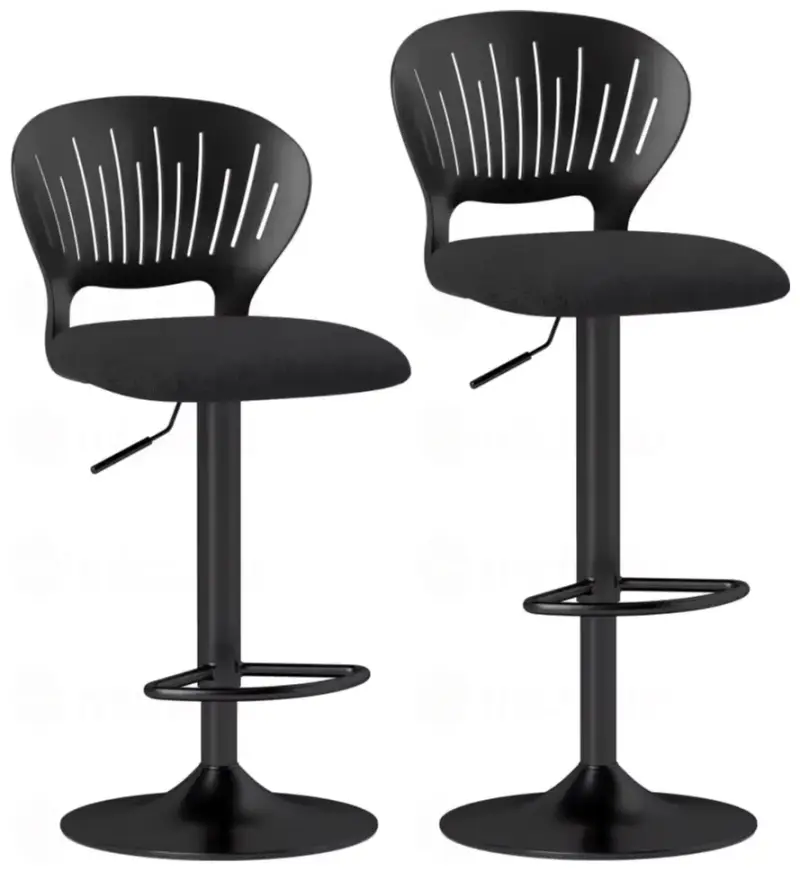 2 taburetes altos de cocina HOMCOM 2 taburetes altos de cocina HOMCOM