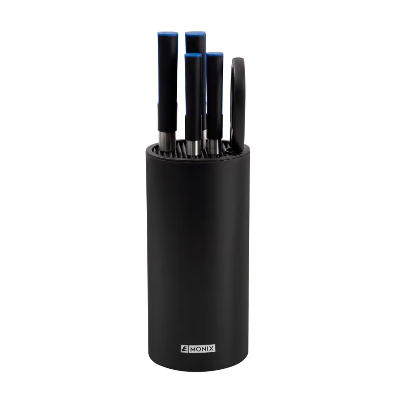 Set de cuchillos Solid+ de 6 piezas con organizadora Tacoma Set de cuchillos Solid+ de 6 piezas con organizadora Tacoma