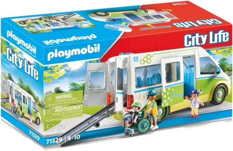 PLAYMOBIL City Life Autobús Escolar + accesorios PLAYMOBIL City Life Autobús Escolar + accesorios