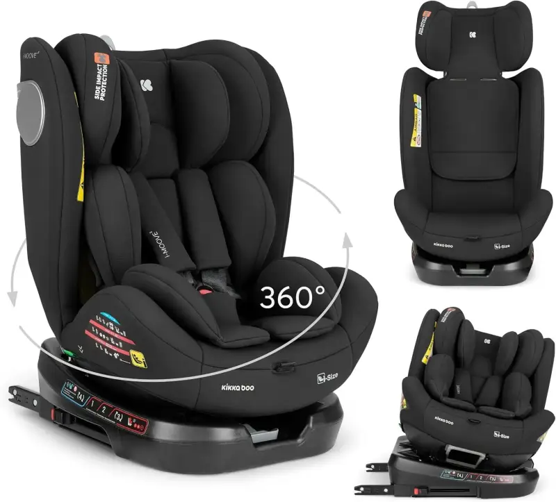 KikkaBoo Silla Coche Bebé ISOFIX KikkaBoo Silla Coche Bebé ISOFIX