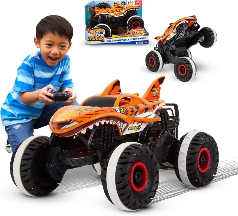 Hot Wheels Monster Trucks Tiger Shark Hot Wheels Monster Trucks Tiger Shark