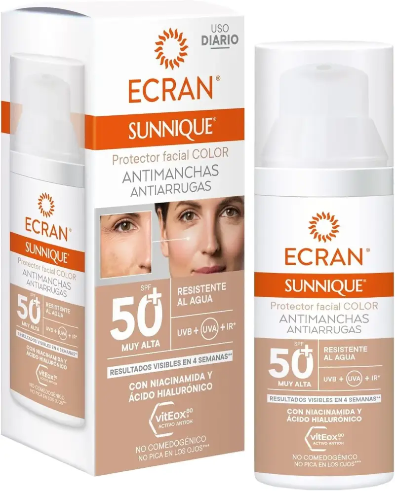 Ecran Sunnique Protector Facial Antimanchas FPS50+