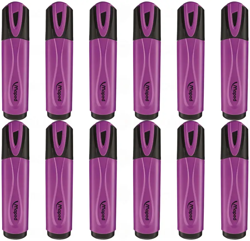 12 subrayadores Maped Classic violeta 12 subrayadores Maped Classic violeta