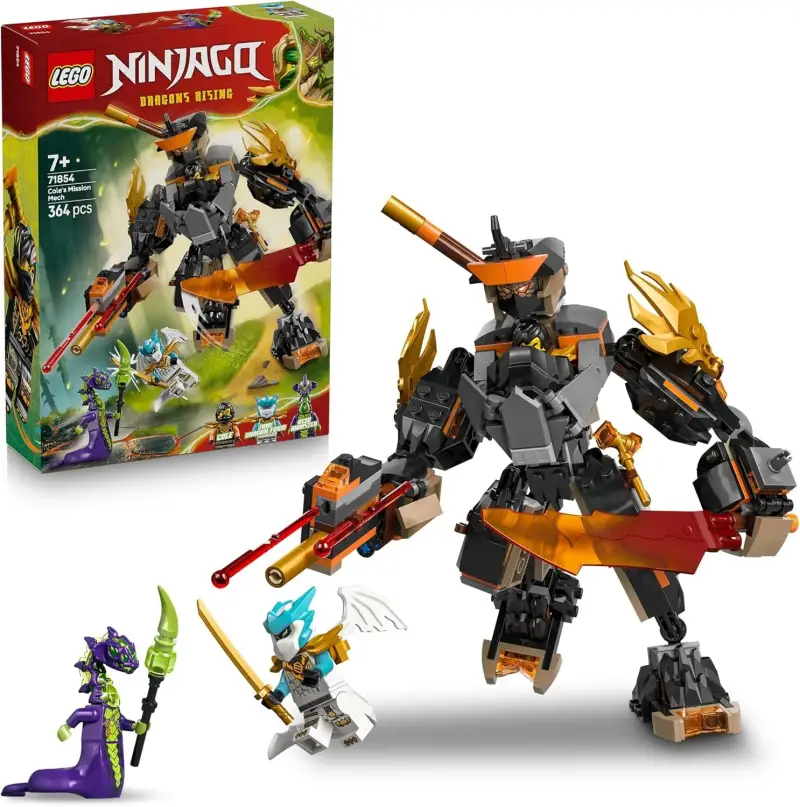 LEGO Ninjago Meca de Misión de Cole y Zane Dragón LEGO Ninjago Meca de Misión de Cole y Zane Dragón