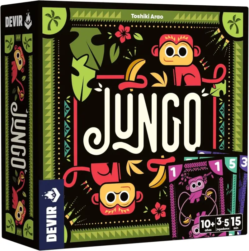Juego de cartas portátil Devir Jungo Juego de cartas portátil Devir Jungo