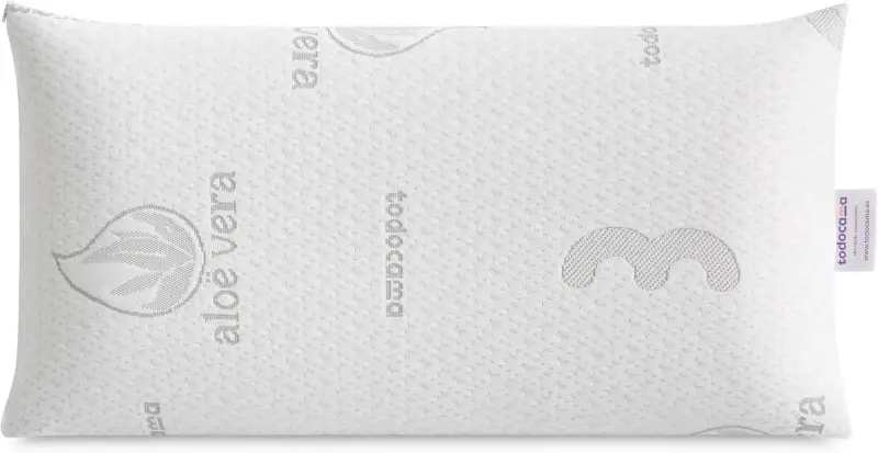 Almohada Todocama Viscoelástica Aloe Vera 70cm Almohada Todocama Viscoelástica Aloe Vera 70cm