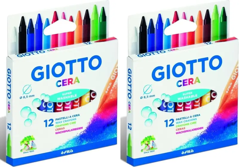 24x ceras redondas multicolor Giotto 24x ceras redondas multicolor Giotto