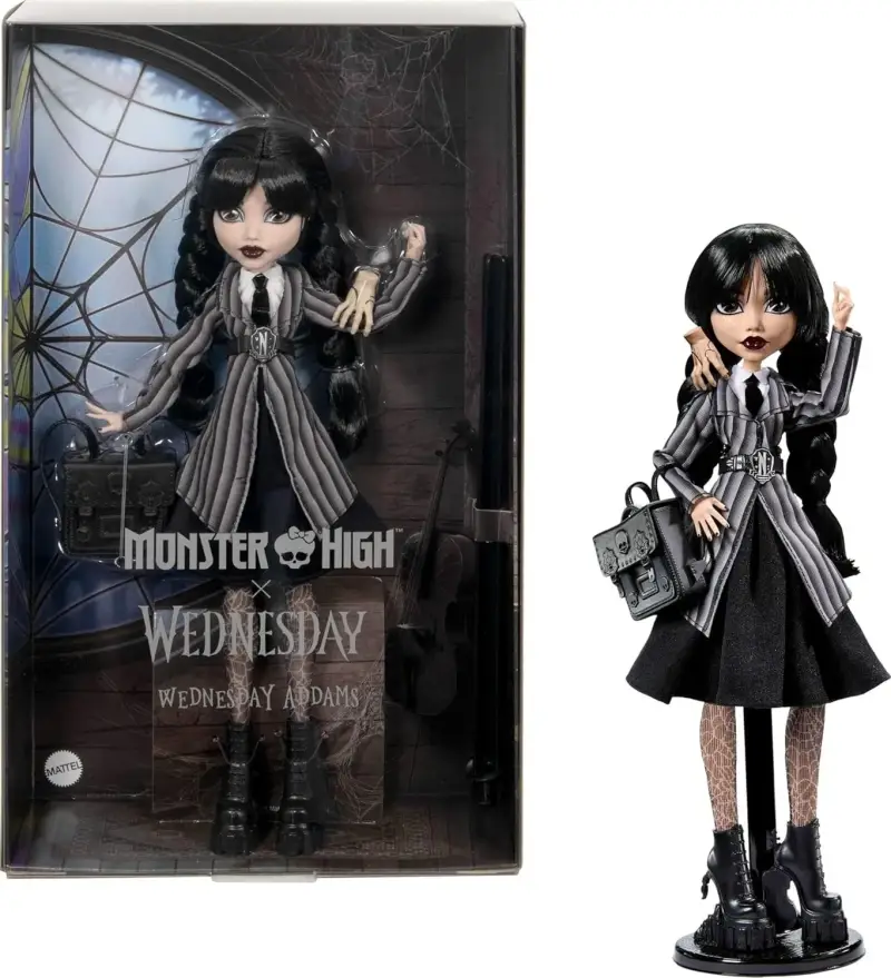 Muñeca Monster High x Wednesday Addams Muñeca Monster High x Wednesday Addams