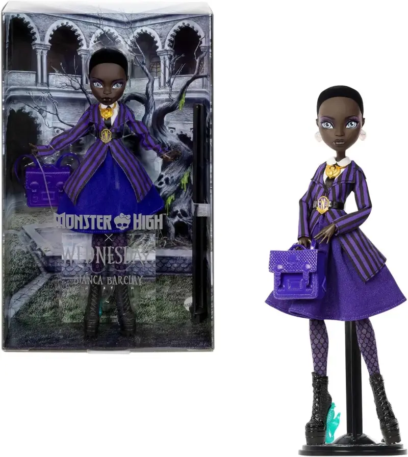 Muñeca Monster High x Wednesday Bianca Barclay Muñeca Monster High x Wednesday Bianca Barclay
