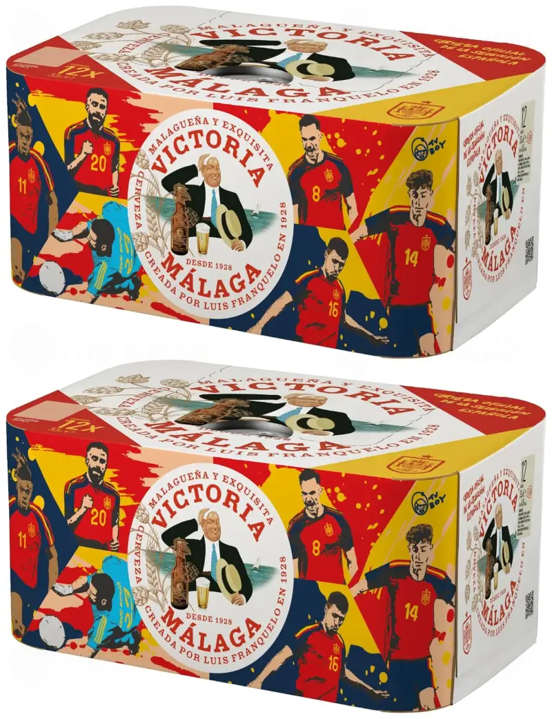 24 Latas x 33 cl Cerveza Victoria Lager Malagueña 24 Latas x 33 cl Cerveza Victoria Lager Malagueña