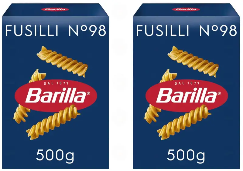 2x 500g Barilla Pasta Fusilli 2x 500g Barilla Pasta Fusilli
