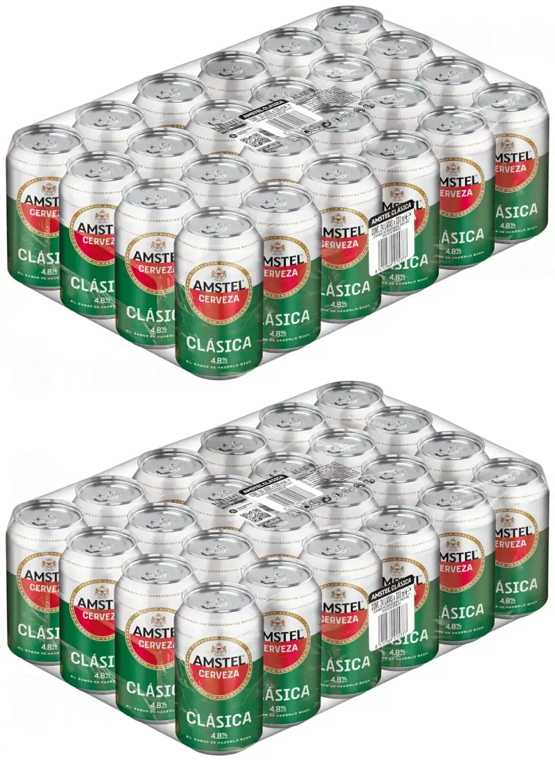 48x 33cl Amstel Clásica Lager 48x 33cl Amstel Clásica Lager