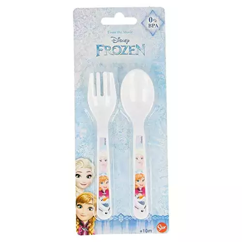 SET DE 2 CUBIERTOS BABY PP FROZEN BABY SET DE 2 CUBIERTOS BABY PP FROZEN BABY