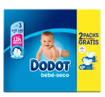 Dodot Box: pañales más toallitas Dodot Box: pañales más toallitas