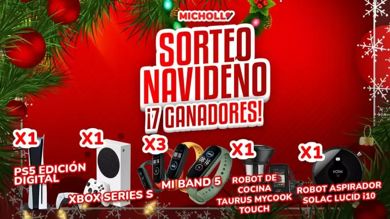 ¡Sorteo Navidad Michollo! ¡Sorteo Navidad Michollo!