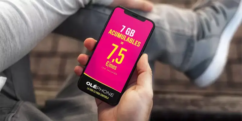 Mejor tarifa móvil: Oléphone Mejor tarifa móvil: Oléphone