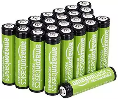 24 Pilas recargables AAA Amazon Basics 24 Pilas recargables AAA Amazon Basics