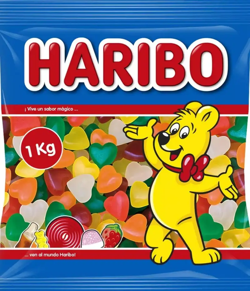 1kg chucherías Haribo 1kg chucherías Haribo