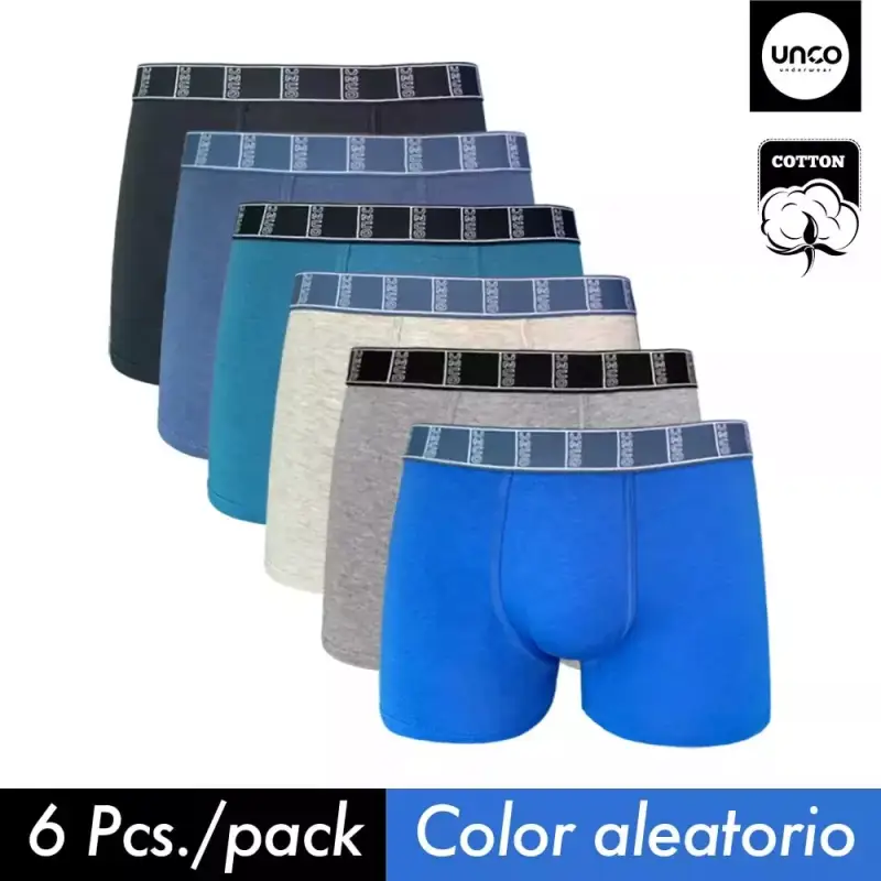 Lote 6 calzoncillos bóxers Lote 6 calzoncillos bóxers