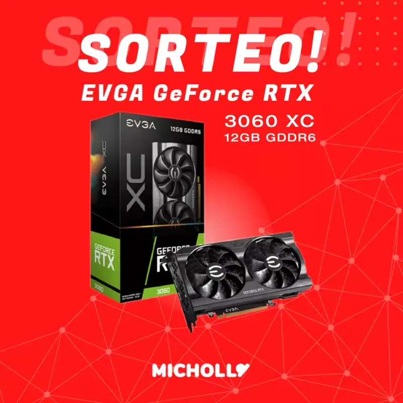Sorteo Tarjeta Gráfica RTX 3060 Sorteo Tarjeta Gráfica RTX 3060