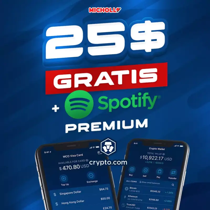 25$ GRATIS con Crypto (La exchange del momento) 25$ GRATIS con Crypto (La exchange del momento)