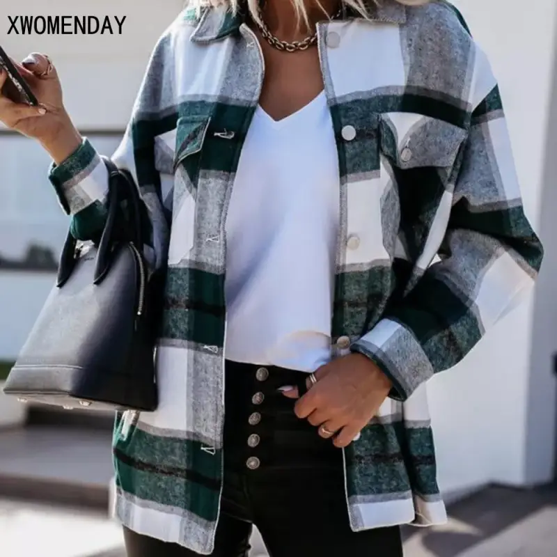 Camisa de cuadros para mujer Camisa de cuadros para mujer