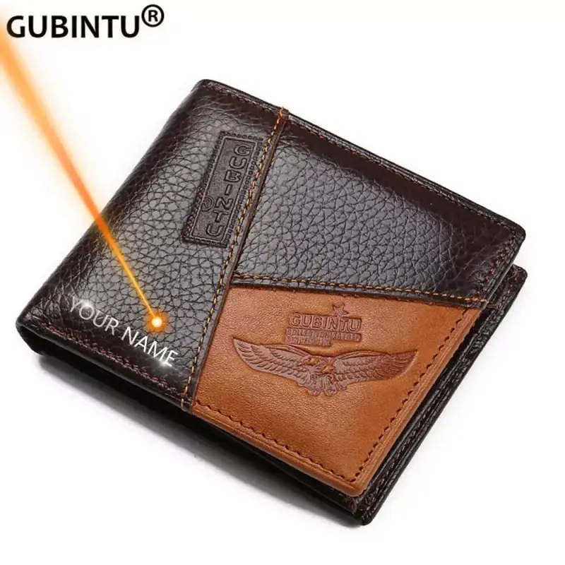 Cartera de cuero para hombre Cartera de cuero para hombre