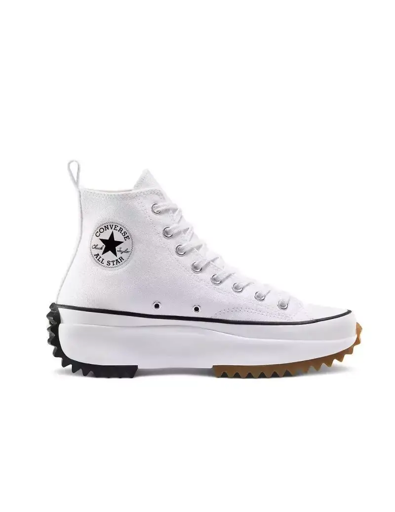 Zapatilla Converse Run Star Alta Lona Blanca Zapatilla Converse Run Star Alta Lona Blanca