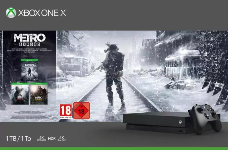 Xbox One X 1TB + Metro Exodus Collection Xbox One X 1TB + Metro Exodus Collection